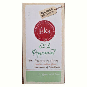 Chocolat Eka - Noir 62 % menthe poivrée