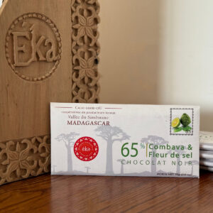Chocolat artisanal Eka Combava 65 %